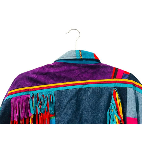 SFR Santa Fe Recreations NWT Jacoma Deluxe 5000 Dx Edition Size Med RARE Fringe - Picture 10 of 12